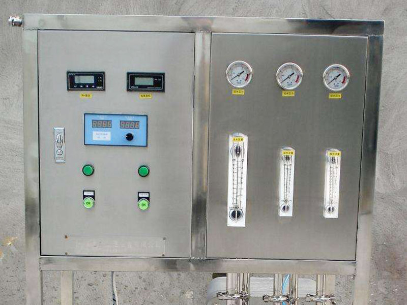 edi模塊原水首先進入水箱，經過原水泵